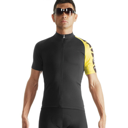 Assos SS.milleJersey_evo7 fietsshirt geel heren AS112025633
